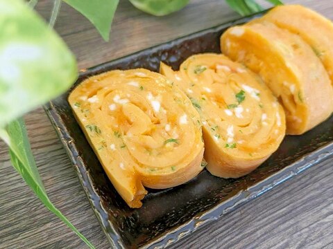 フライパンで巻ける!半熟ふわふわ絶品卵焼き♪